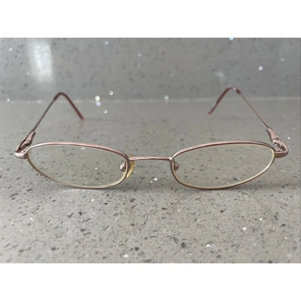 Candie's C Ivy PK Eyeglasses Frames ONLY Full Rim Oval 47-18-135 Pink 90s 2000s